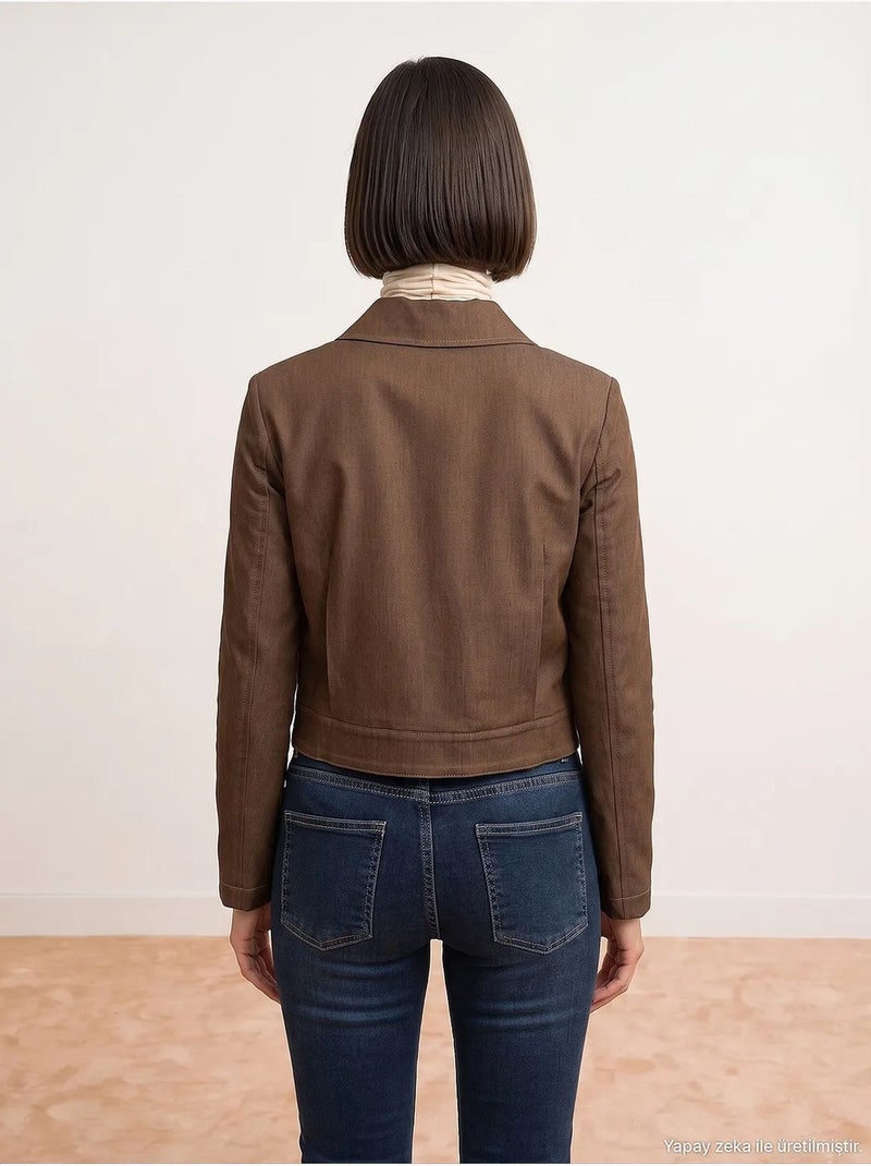 Veste femme dilvin Marron - Kiabi