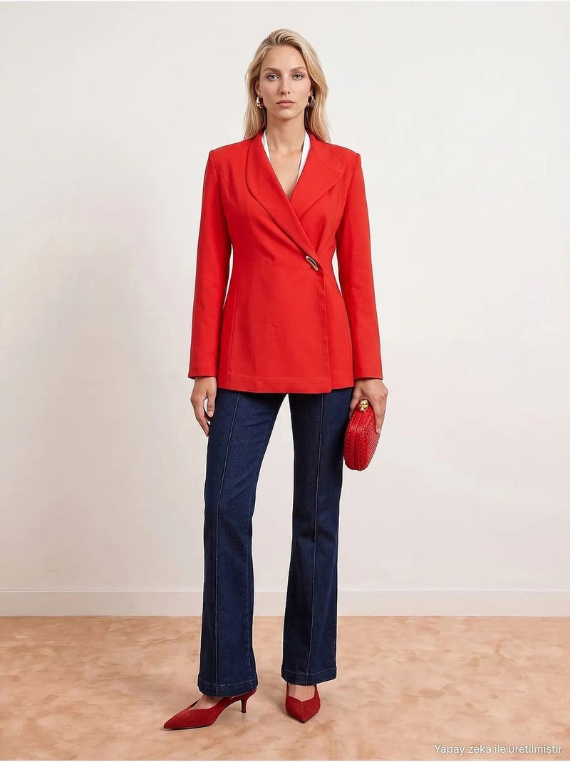 Veste femme dilvin Rouge - Kiabi