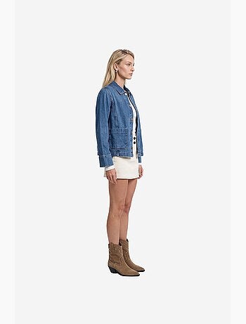 Veste femme en coton tencel dilvin