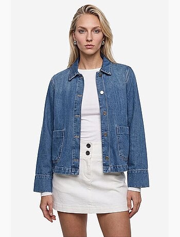 Veste femme en coton tencel dilvin