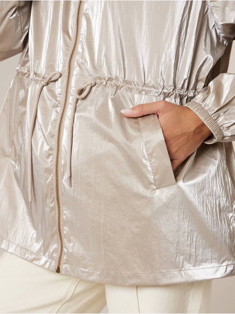 Veste femme en légère coupe fluide et féminine 'Deeluxe' Bronze - Kiabi