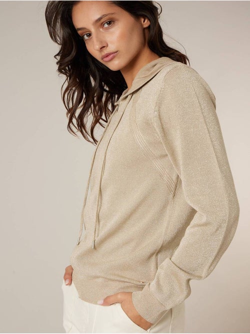Veste femme en maille brillante 'Deeluxe' - Kiabi
