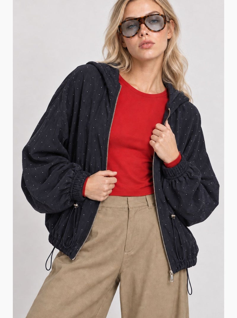 Veste femme istanbul Bleu marine - Kiabi