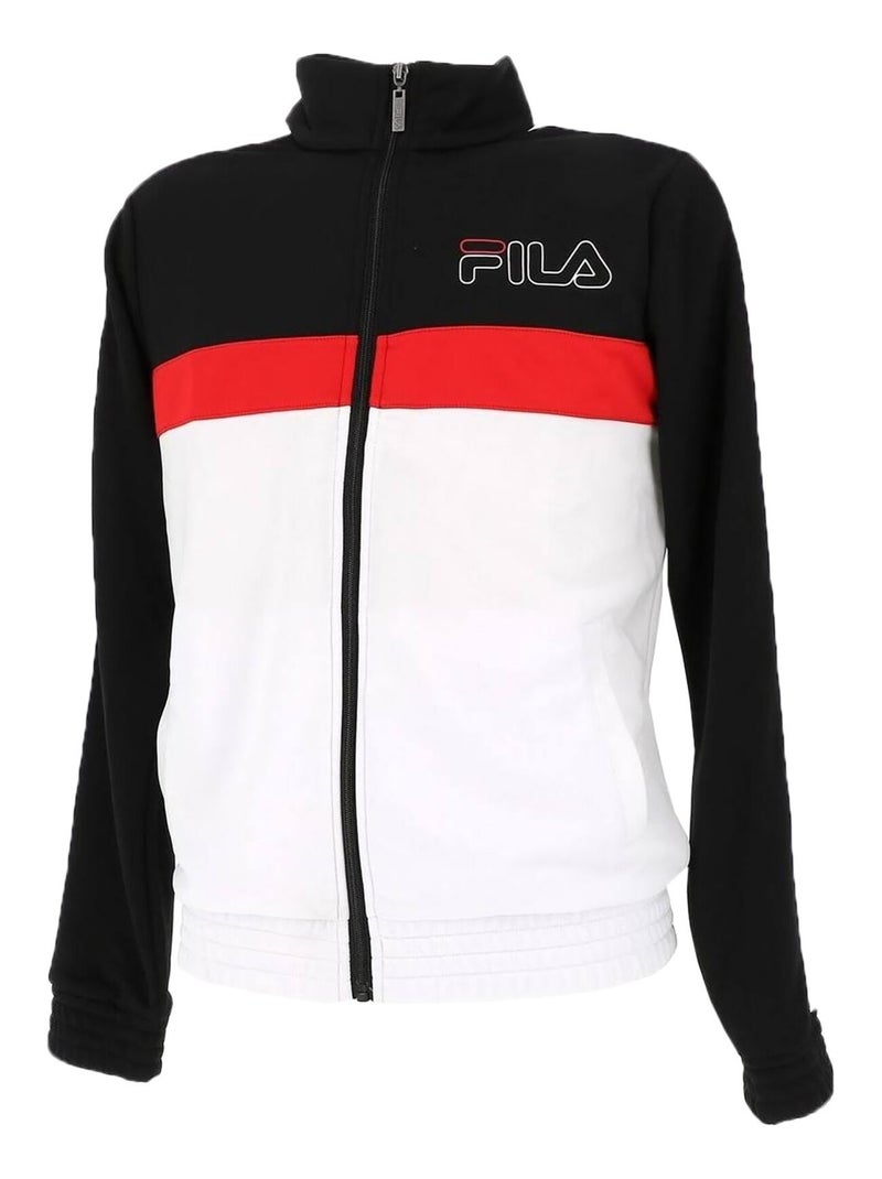 Veste Fila Eclipse Track Noir - Kiabi