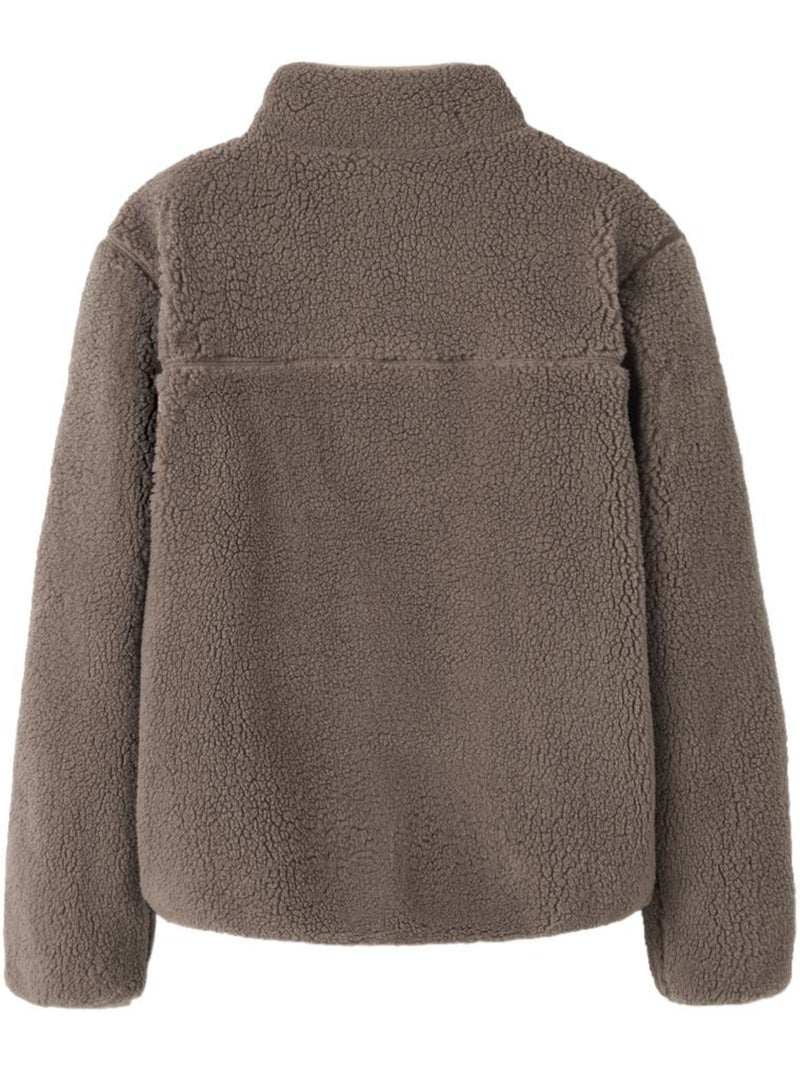 Veste fille name it Marron cappuccino - Kiabi