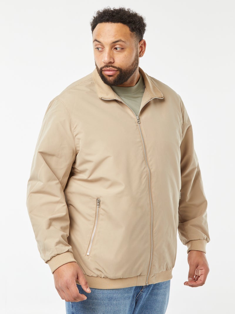 Veste fine zippée 'Produkt' Beige - Kiabi