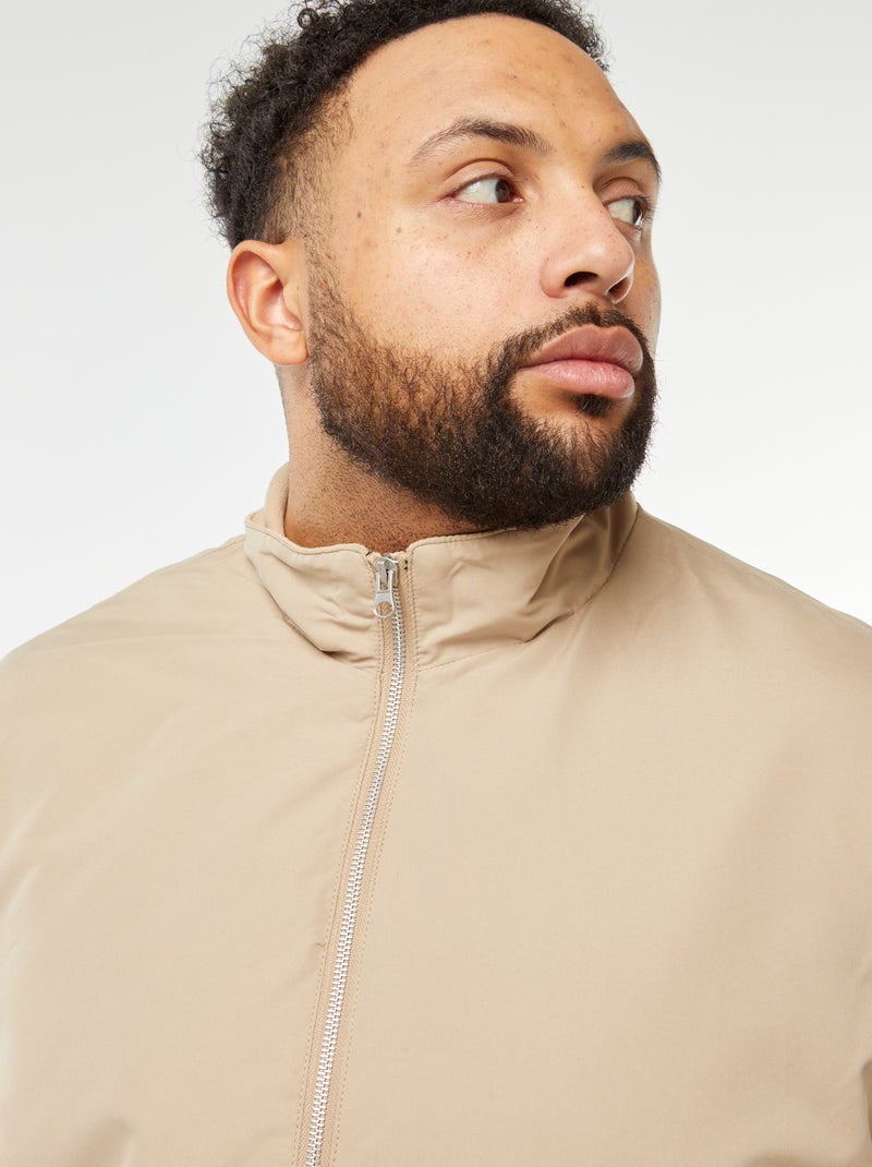 Veste fine zippée 'Produkt' Beige - Kiabi