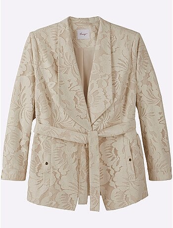 Veste Finitions Dentelle - Taille Standard - Sheego