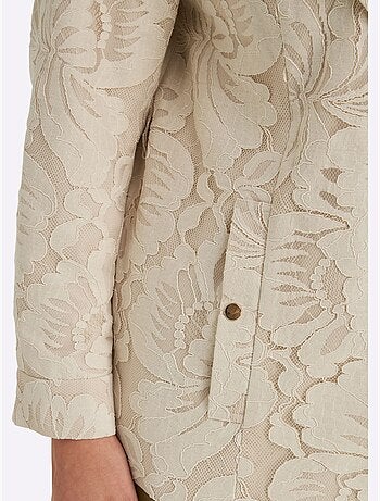 Veste Finitions Dentelle - Taille Standard - Sheego