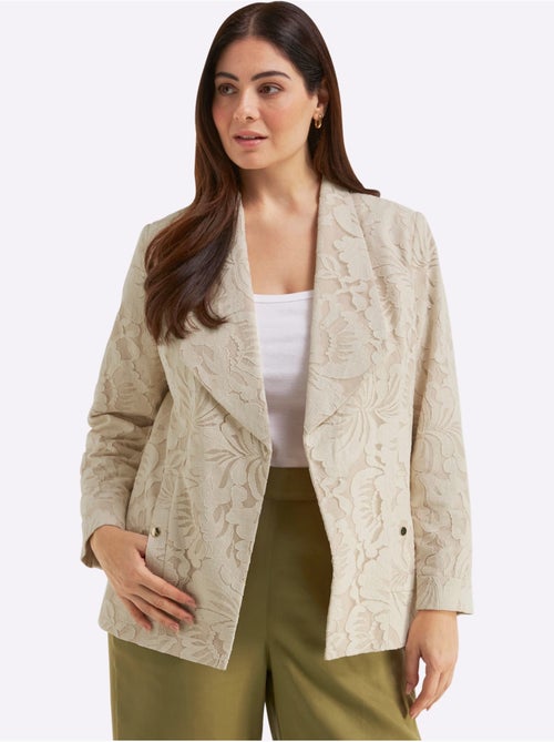 Veste Finitions Dentelle - Taille Standard - Sheego - Kiabi