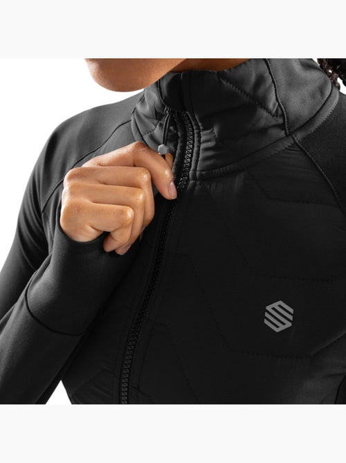 Veste fitness isolante légère femme fitness femme resolve - Kiabi