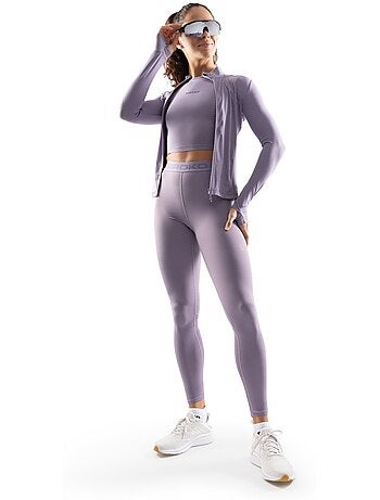 Veste fitness zippée ultralégère femme fitness femme nusa