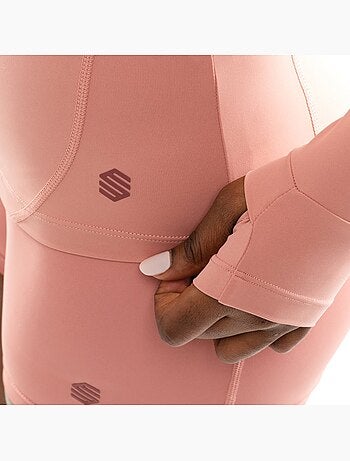Veste fitness zippée ultralégère femme fitness femme pelican