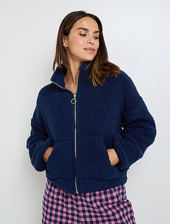 Veste fourrure Floral - RougeGorge Lingerie