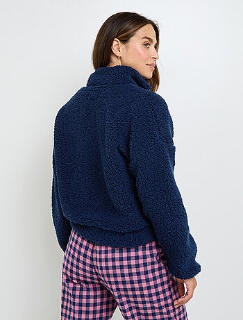 Veste fourrure Floral - RougeGorge Lingerie