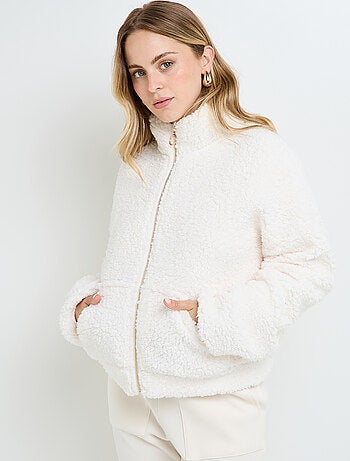 Veste fourrure Floral - RougeGorge Lingerie