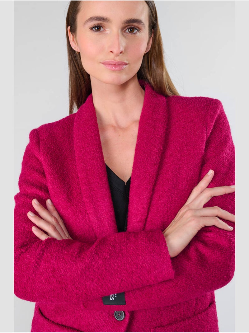 Veste gredos 'le temps des cerises' Rose - Kiabi