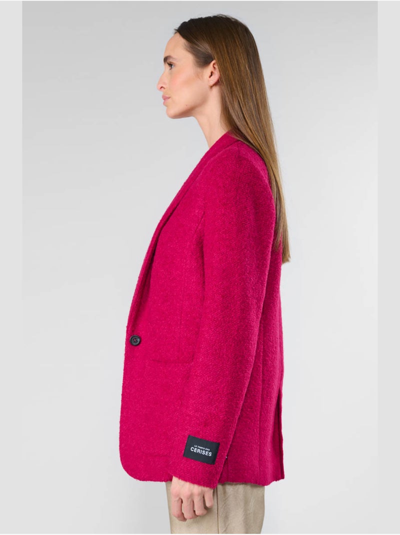 Veste gredos 'le temps des cerises' Rose - Kiabi