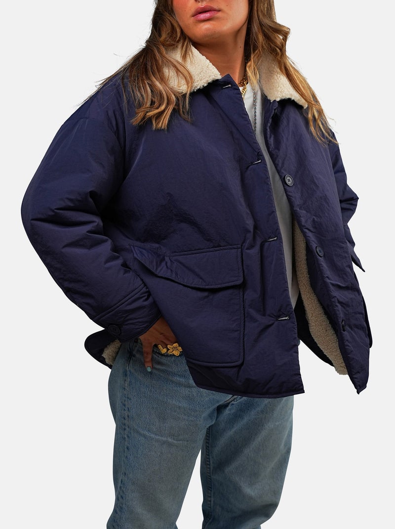 Veste  Harper Golda Redskins Bleu - Kiabi
