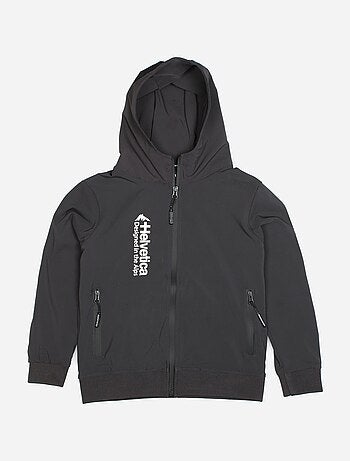 Veste Helvetica zippé à capuche