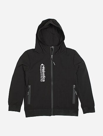 Veste Helvetica zippé à capuche