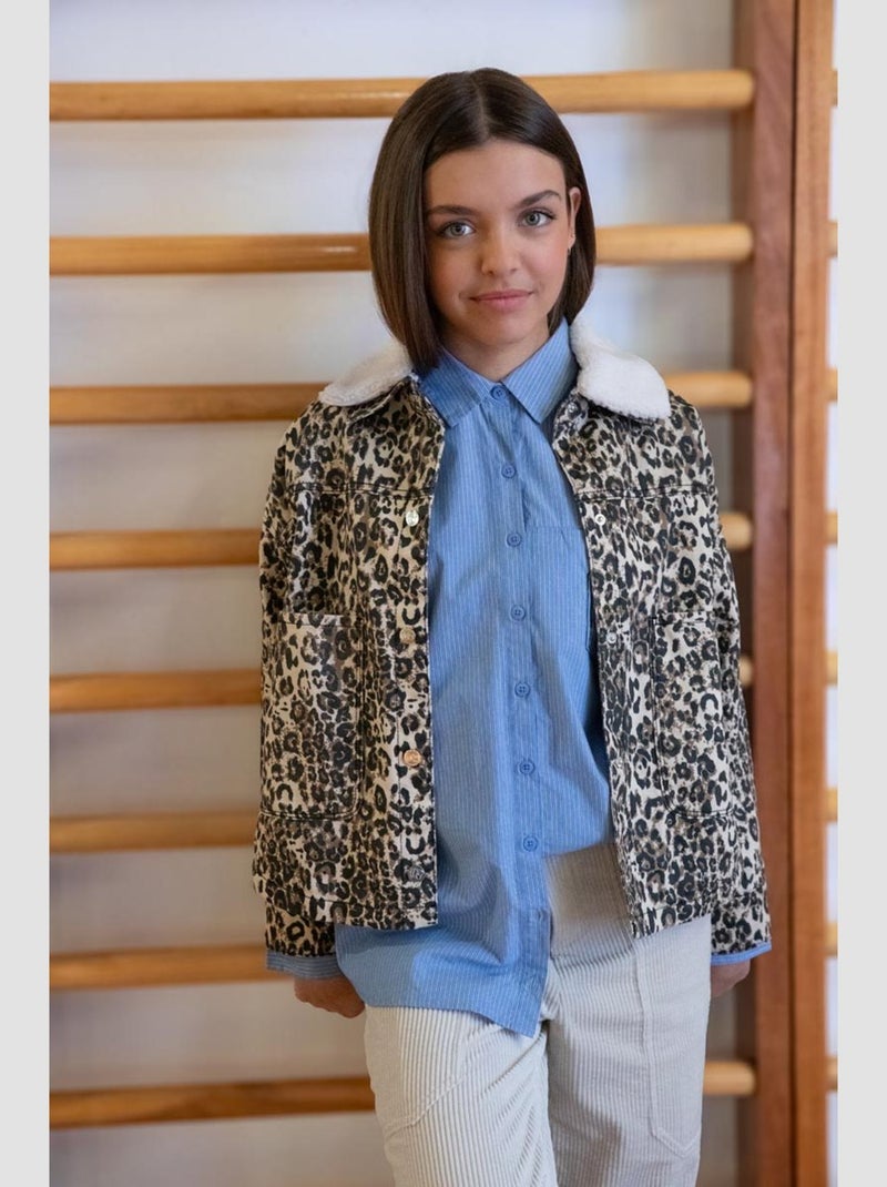 Veste HILDEGI 'Le Temps Des Cerises' Marron - Kiabi
