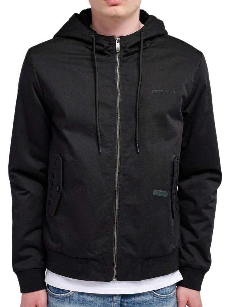 Veste Homme Teddy Smith Sanson - L Noir - Kiabi
