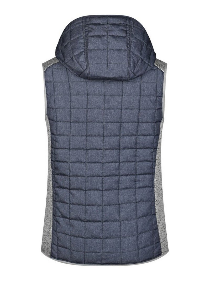Veste hybride - james and nicholson Bleu marine/Gris froid - Kiabi