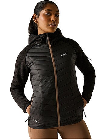 Veste hybride à capuche motif/style détail contrasté newhill - regatta