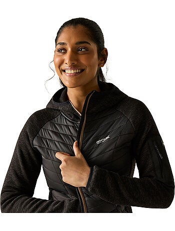 Veste hybride à capuche motif/style détail contrasté newhill - regatta