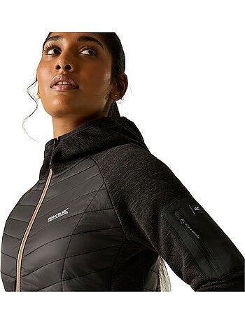 Veste hybride à capuche motif/style détail contrasté newhill - regatta