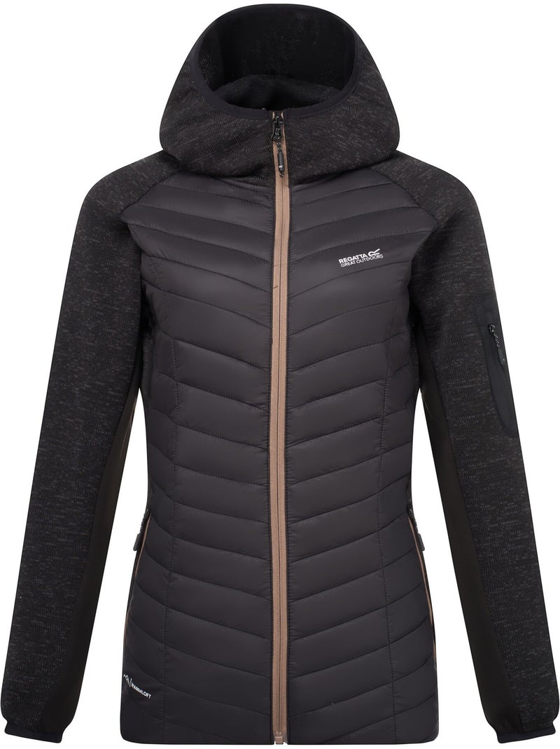 Veste hybride à capuche motif/style détail contrasté newhill - regatta Noir - Kiabi