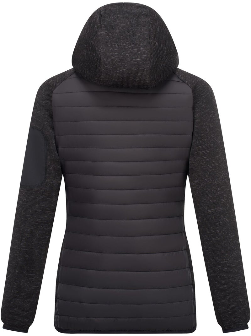 Veste hybride à capuche motif/style détail contrasté newhill - regatta Noir - Kiabi
