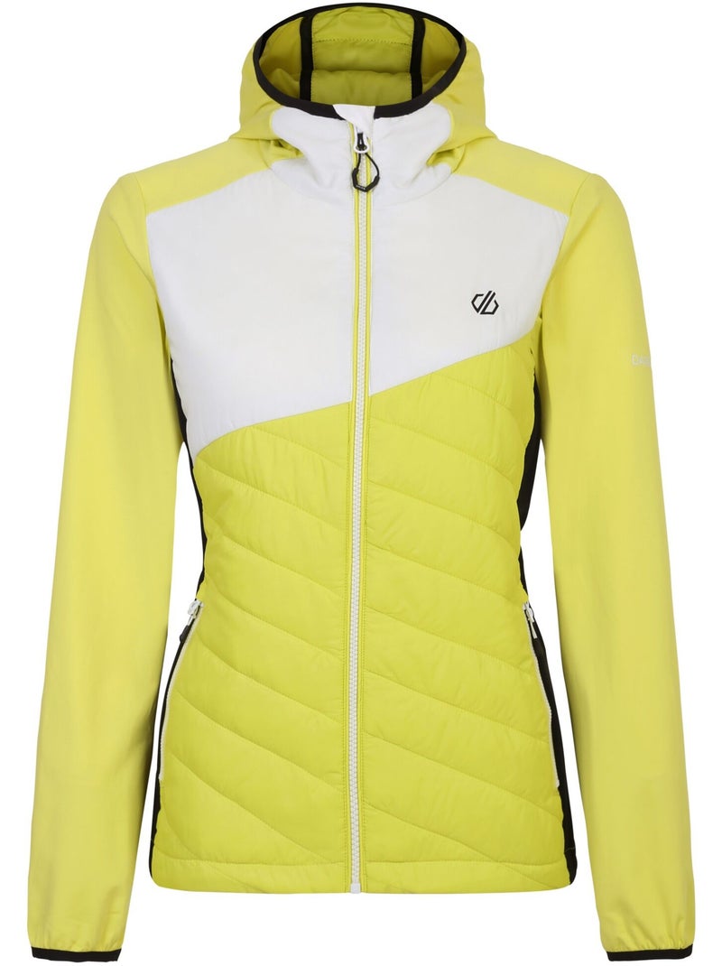 Veste hybride ascending - dare 2b Jaune foncé - Kiabi