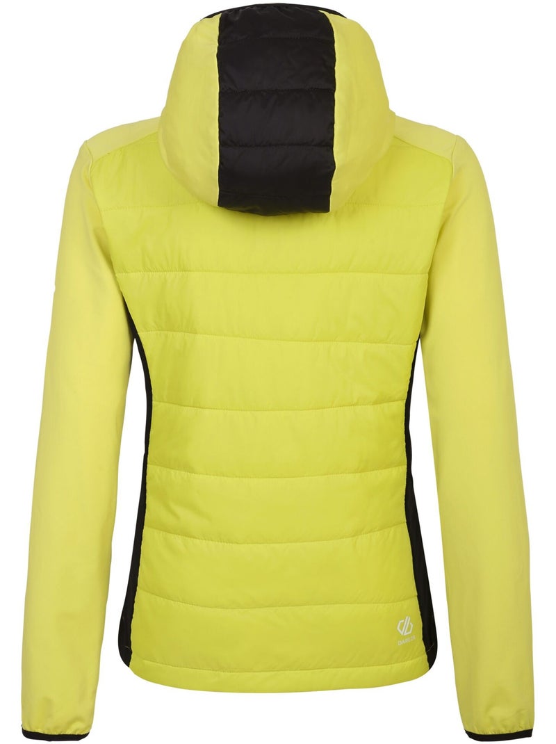 Veste hybride ascending - dare 2b Jaune poussin - Kiabi
