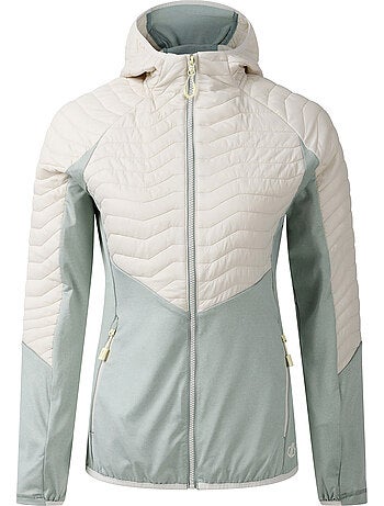 Veste hybride bicolore à capuche air lite - dare 2b