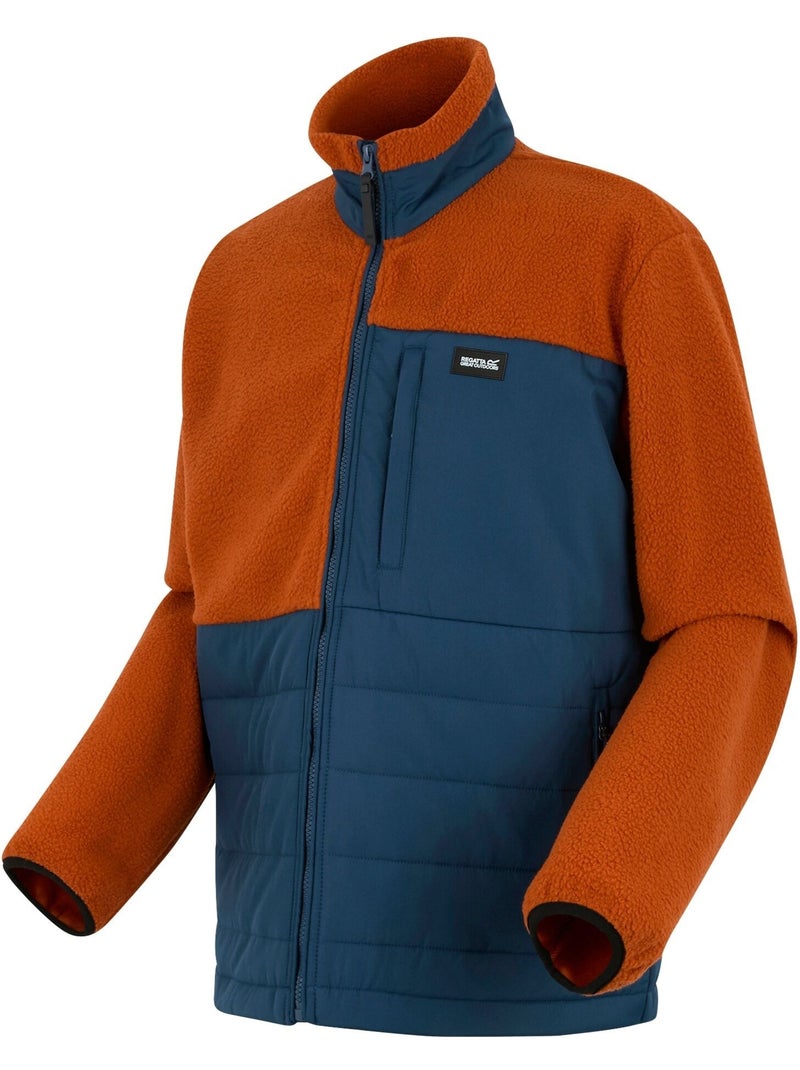 Veste hybride frankie - regatta Bleu marine/Orange fluo - Kiabi