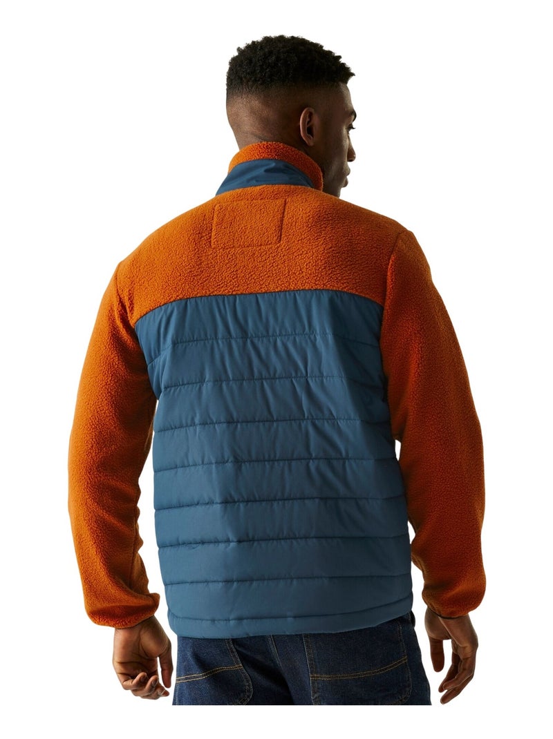 Veste hybride frankie - regatta Bleu marine/Orange fluo - Kiabi