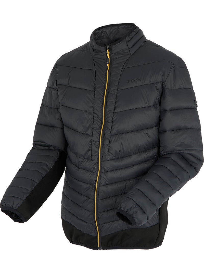 Veste hybride matelassée à col montant leedre - regatta Bleu marine - Kiabi