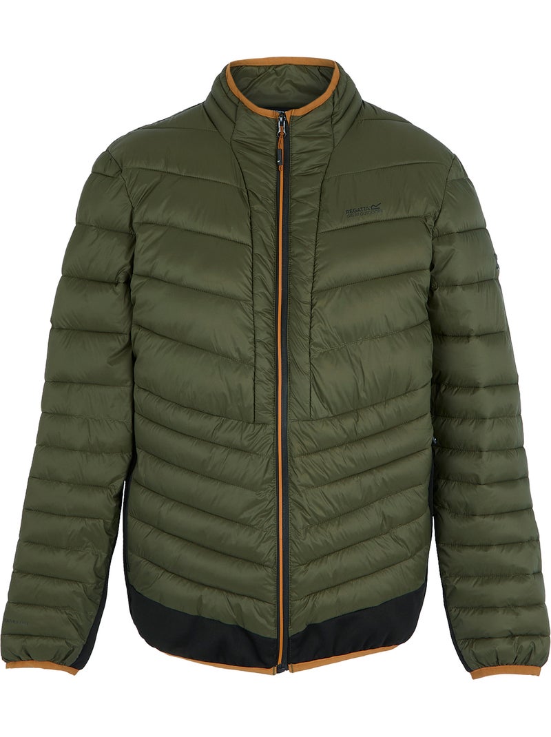 Veste hybride matelassée à col montant leedre - regatta Vert foncé - Kiabi