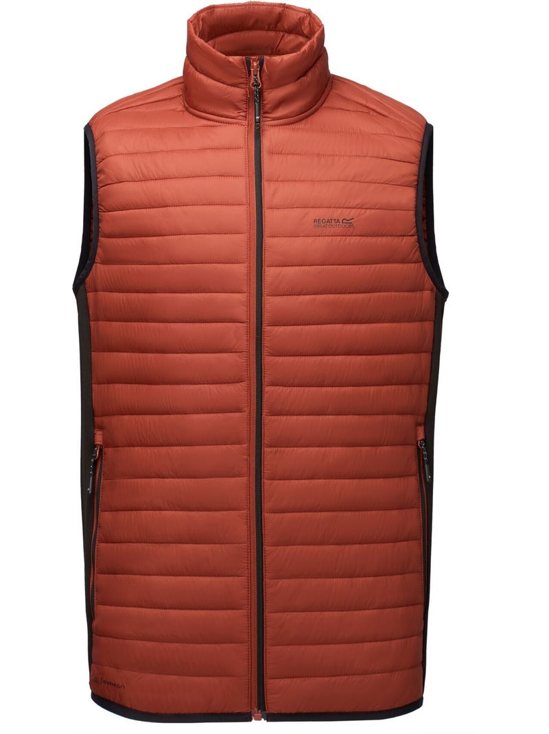 Veste hybride matelassée col montant andreson - regatta Rouge bordeaux - Kiabi