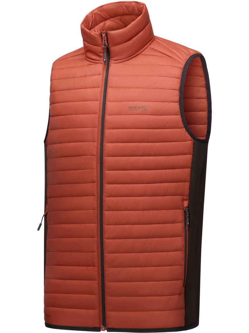 Veste hybride matelassée col montant andreson - regatta Rouge bordeaux - Kiabi
