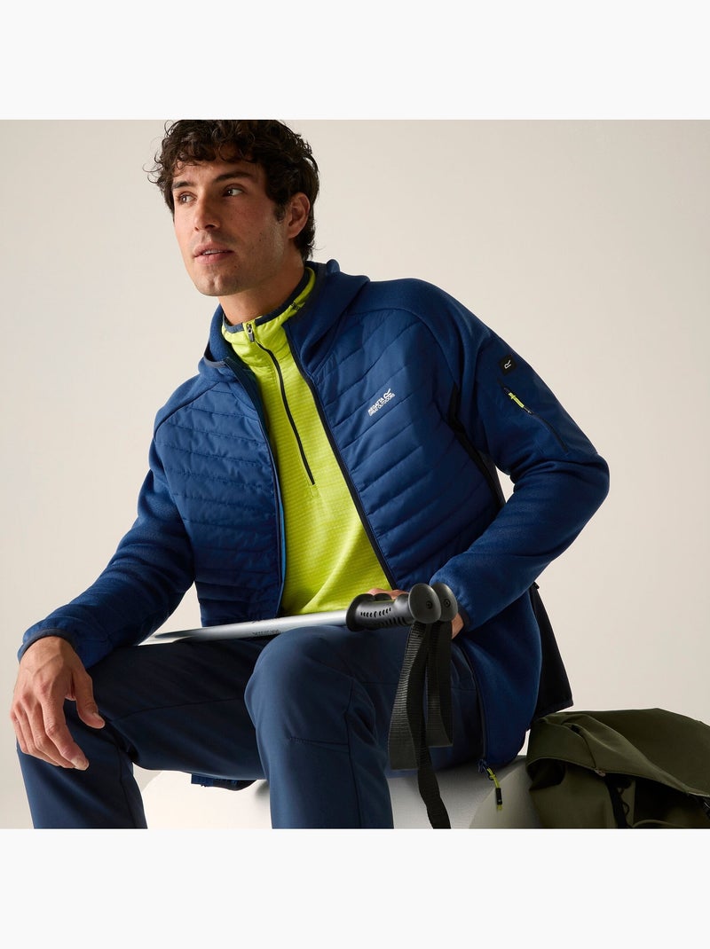 Veste hybride motif/style blocs de couleurs newhill - regatta Bleu roi - Kiabi