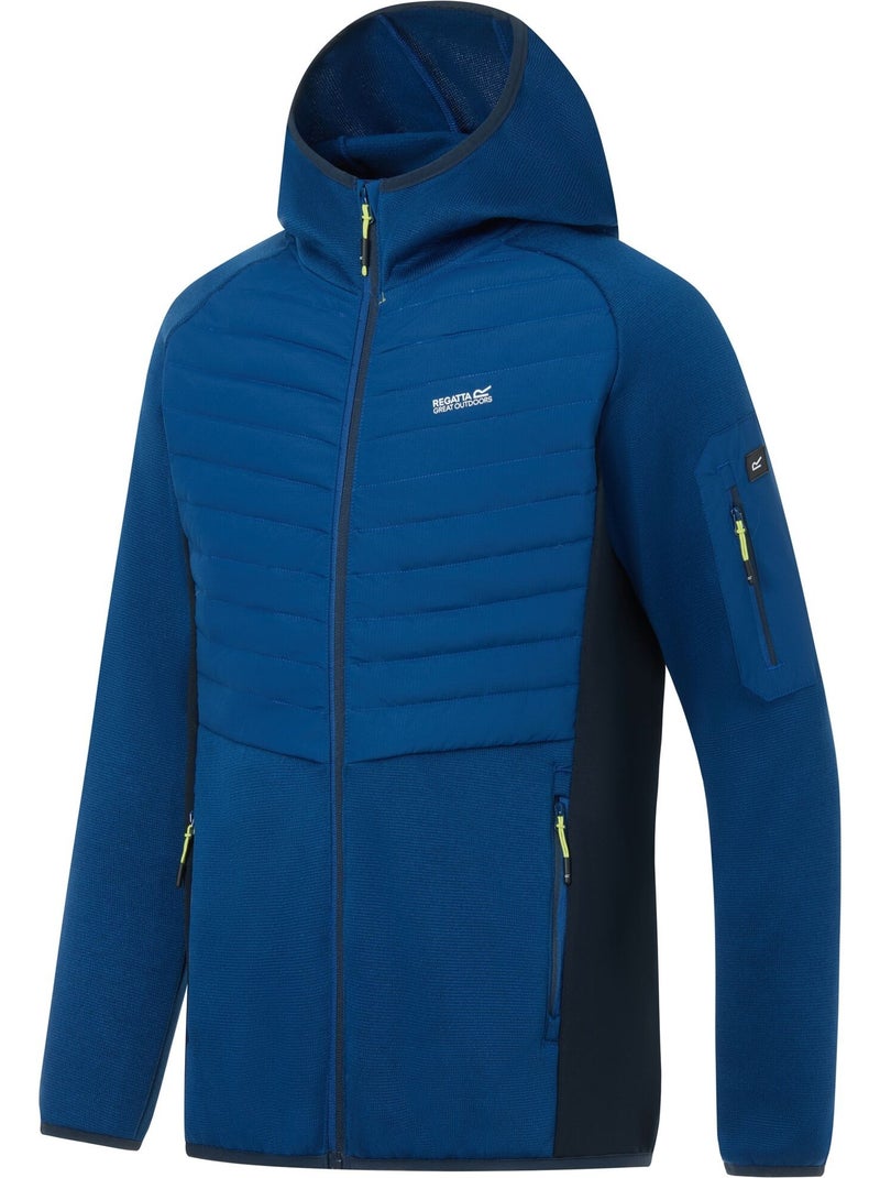 Veste hybride motif/style blocs de couleurs newhill - regatta Bleu roi - Kiabi