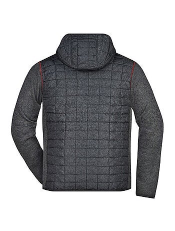 Veste hybride motif/style chiné - james and nicholson