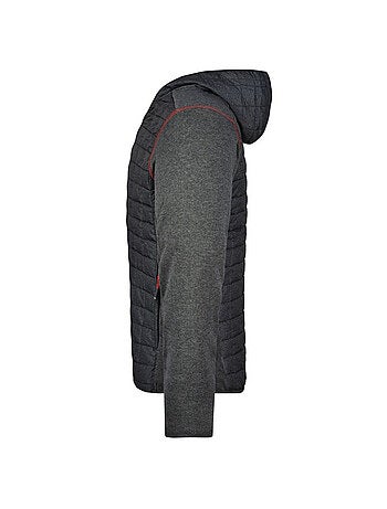 Veste hybride motif/style chiné - james and nicholson