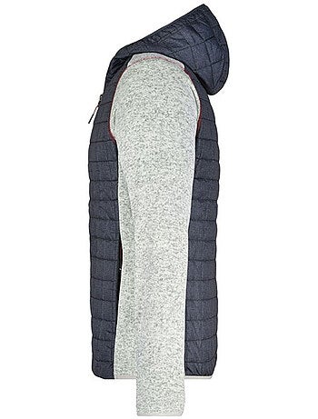 Veste hybride motif/style chiné - james and nicholson