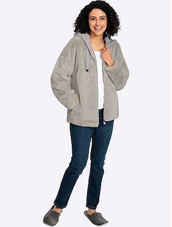 Veste Imitation Fourrure Allure Tendance - Taille Standard - Witt