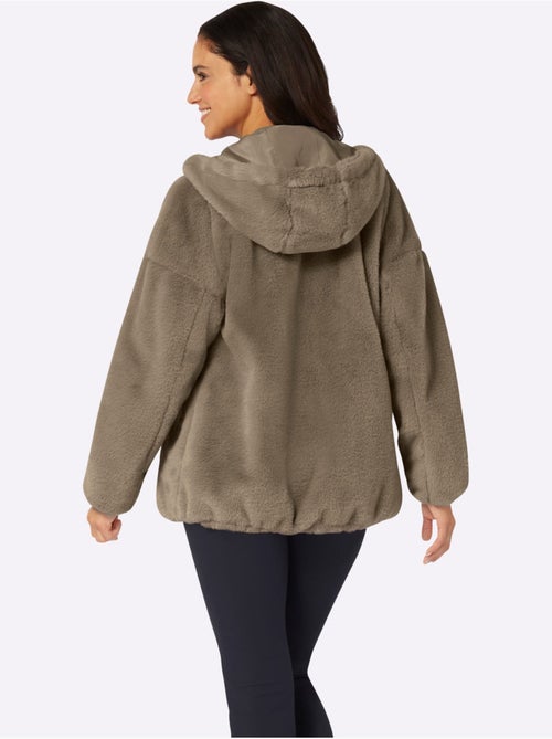 Veste Imitation Fourrure Allure Tendance - Taille Standard - Witt - Kiabi