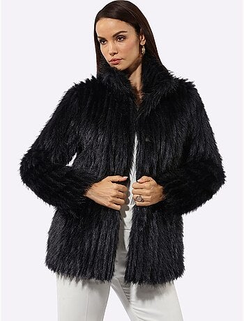 Veste Imitation Fourrure Forme Affinante - Taille Standard - Helline